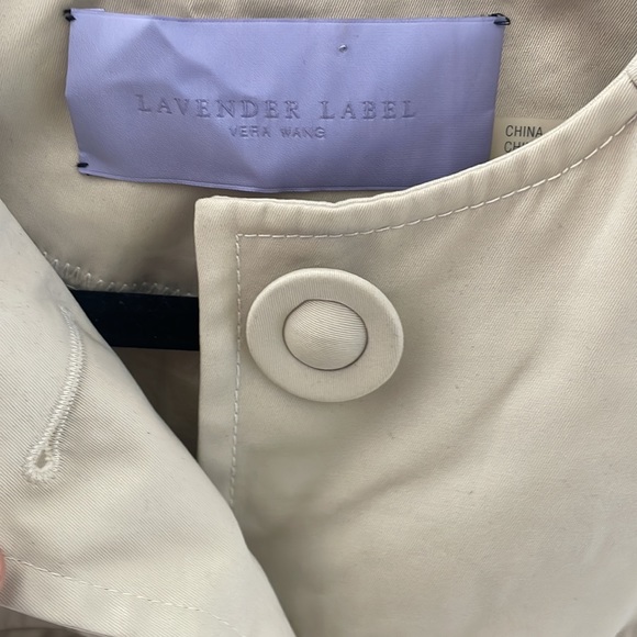 Vera Wang Lavender Label Trench Coat - Picture 5 of 8